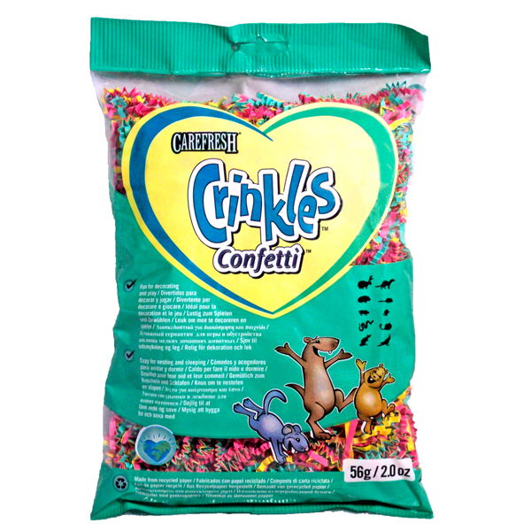 "Кринлес Конфетти" (Crinkles Confetti) серпантин для грызунов, птиц, рептилий