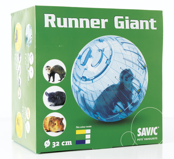 РАННЕР ГИГАНТ (Runner Giant) прогулочный шар для грызунов, пластик - 32 см. купить в Украине по недорогой цене - зоомагазин ZOOstar