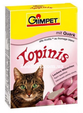 Топинис "Topinis" витаминные мышки с сыром купить в Украине по недорогой цене - зоомагазин ZOOstar
