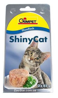 Gimpet ShinyCat (Джимпет Шайникэт) Тунец в желе - 2 штуки х 85 гр