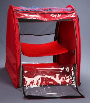 Выставочная палатка для кошек, собак Модуль Единица Красная