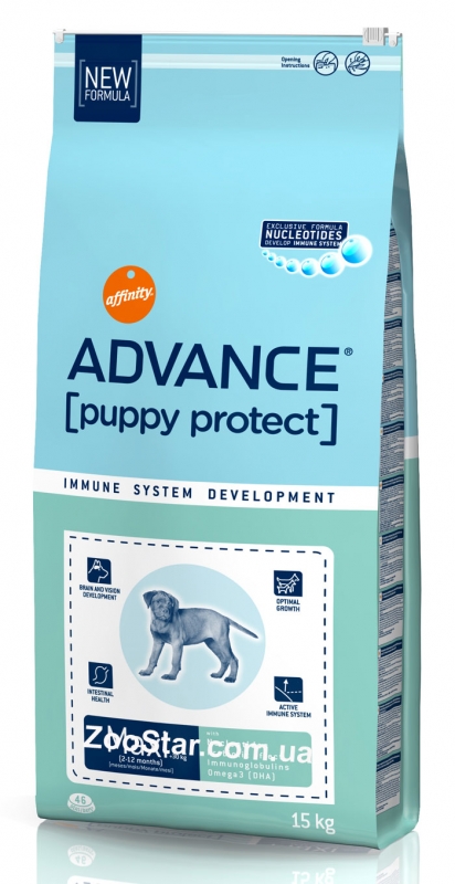 Advance  (Эдванс) Стартовый корм для щенков (Эдванс) Puppy Protect Initial корм для щенков (от 0 до 4 месяцев)