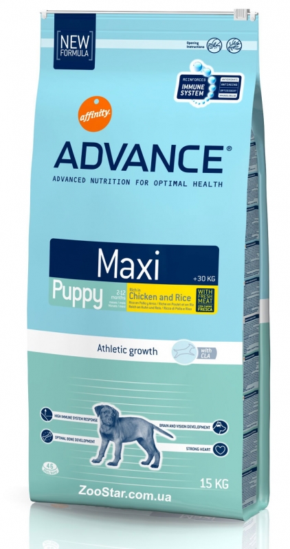 Advance  (Эдванс) Maxi Puppy корм для щенков крупных пород