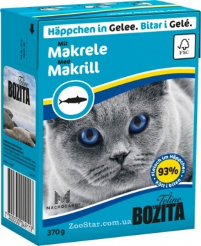 Bozita  (Бозита) Feline Makrele кусочки скумбрии в желе