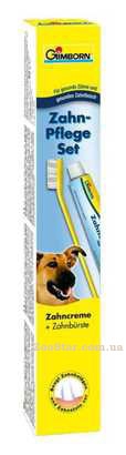 Gimborn  (Джимборн) Zahn-Pflege Set комплект зубная паста с щеткой для собак 50г