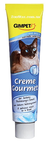 Gimpet Creme Gourmet Creme Gourmet Джимпет Лакомая паста со вкусом молока для кошек, 75 гр