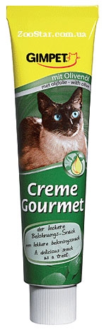 Gimpet Creme Gourmet Джимпет Лакомая паста со вкусом оливкового масла для кошек, 75 гр