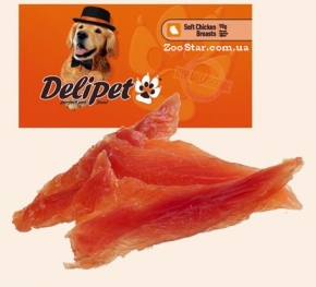 Delipet KR-3087 (Делипет) КУРИНЫЕ ГРУДКИ Мягкие - лакомство для собак