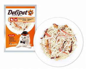 Delipet MT-DP-18 (Делипет) кусочки цыпленка с крабовым мясом для кошек
