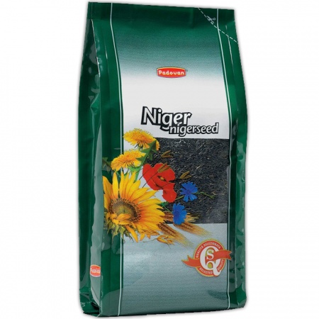 "Niger" итальянское черное просо для приготовления зерносмеси купить в Украине по недорогой цене - зоомагазин ZOOstar