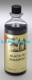 Оттеночный концентрированный шампунь для кошек и собак черного окраса Jerob Black-in Shampoo 473мл. 
