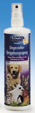 Cпрей для обработки от блох и клещей помещений, мест содержания животных.  купить в Украине по недорогой цене - зоомагазин ZOOstar
