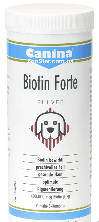 Biotin Forte Pulver интенсивный курс для шерсти, порошок