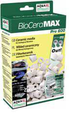 Наполнитель для фильтров Aquael Bio Ceramax PRO 600, керамические цилиндры, 1л