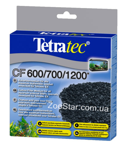 Активированный уголь к внешним фильтрам Tetratec EX 600, 700, 1200 купить в Украине по недорогой цене - зоомагазин ZOOstar