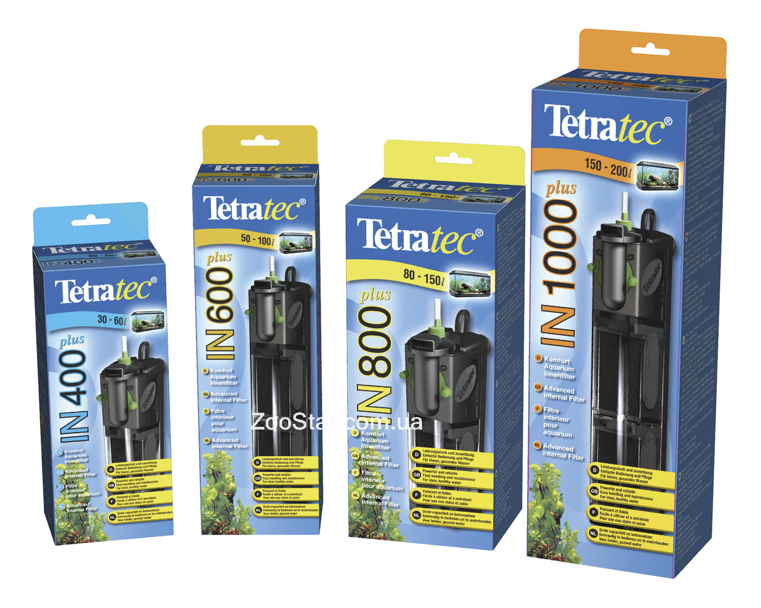 Tetratec IN - внутренний фильтр для аквариума купить в Украине по недорогой цене - зоомагазин ZOOstar