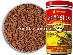 Shrimp Sticks - тонущий корм для креветок и ракообразных купить в Украине по недорогой цене - зоомагазин ZOOstar