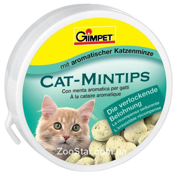 Cat-Mintips Витаминизированное лакомство для кошек с кошачьей мятой