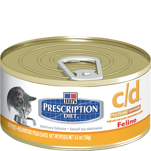 Prescription Diet Feline c/d консервы для кошек с мочекаменной болезнью