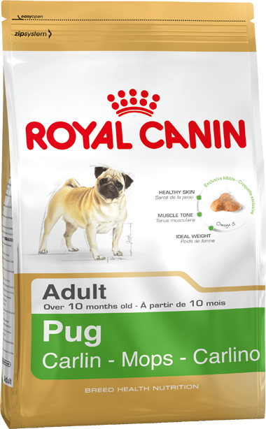 Canin PUG корм для мопсов старше 10 месяцев
