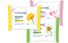 Салфетки для интимной гигиены Cleanic Intimate, 10 штук