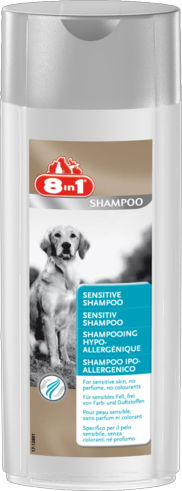 8 in 1 VI-49 Шампунь для раздраженной, чувствительной кожи собак "Hypoallergenic Shampoo" 473 мл 