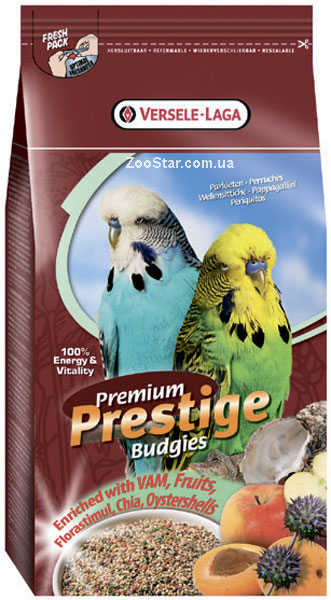 Prestige СРЕДНИЙ ПОПУГАЙ (Cockatiels) зерновая смесь корм для средних попугаев