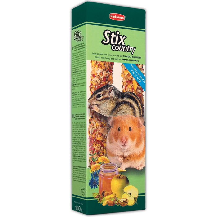 "Stix Country Criceti Scoiattoli" корм для хомяков, белок и других мелких грызунов