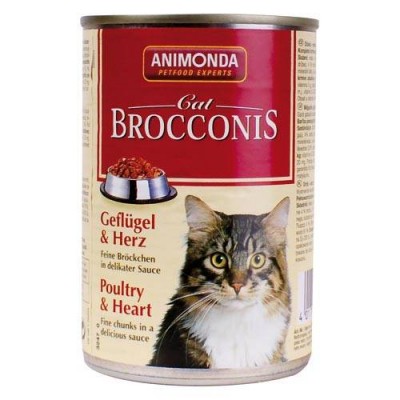 Animonda Brocconis Брокконис для котов птица сердце 400 грамм, Анимонда