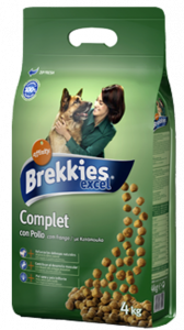 "Brekkies Excel Complete" полноценный для взрослых собак