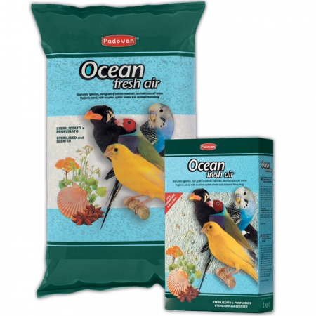 "Ocean fresh air" гигиенический кварцевый наполнитель для птиц купить в Украине по недорогой цене - зоомагазин ZOOstar