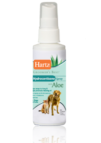 Спрей с гидрокортизоном и Алоэ Вера для кошек и собак HYDROCORTISONE SPRAY with Aloe 