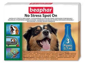 Антистресс капли для собак "NO STRESS SPOT ON DOG"  купить в Украине по недорогой цене - зоомагазин ZOOstar