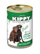 Консервы для собак "KIPPY" паштет, ягненок, рис и морковь 