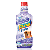Свежесть зубов Эдвандс (Dental Fresh Advanced) жидкость от зубного налета и запаха из пасти собак, 503 мл