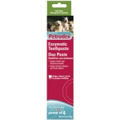 Petrodex ДУО ФЛЭЙВОР (Duo Flavor) энзимная зубная паста для собак