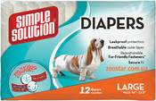 "Disposable Diapers Large" - гигиенические подгузники для животных 