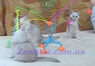 Вращающаяся карусель из удочек с насадками "Twirl & Wirl Cat Toy"