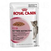 "Kitten Instinctive" консервированный корм в соусе для котят до 12 месяцев 