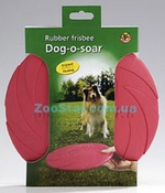 ФРИСБИ DOG O SOAR игрушка для собак, резина, диам. 18 см, USA