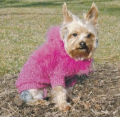 SIMPLY SMASHING свитер с боа на шее, одежда для собак - ярко-розовый | M