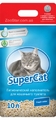 Наполнитель Супер кет Supercat  fresh color (разноцветные гранулы), 3 кг