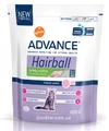 Корм для выведения шерсти из желуда кошек Advance Cat Hairball с индейкой и рисом