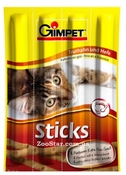 Sticks Turkey колбаски для кошек с индейкой и дрожжами, 4 шт, 20 грамм