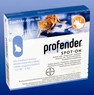 "Profender" Профендер Спот Он, капли на холку от глистов для кошек весом от 2,5 кг до 5,0 кг - 1 пипетка