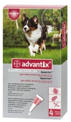 (Байер Адвантикс) ADVANTIX - средство от блох и клещей для собак 10-25 кг - 1 пипетка