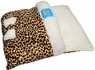 Лежанка для голых и короткошерстных  животных "Конверт Леопард" с мягким входом,  40 х 50 см
