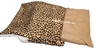 Лежанка для голых и короткошерстных  животных "Конверт Леопард" с мягким входом,  40 х 50 см