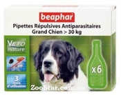 Беафар "Bio Spot On" Био Спот Он для собак крупных пород,  свыше 30 кг - 1 пипетка