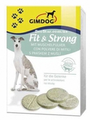 Gimdog витаминное лакомство *Fit & Strong* с раковинами мидий для поддержки суставов у собак, 70 г